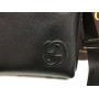 Мужская кожаная сумка Gucci black 1438