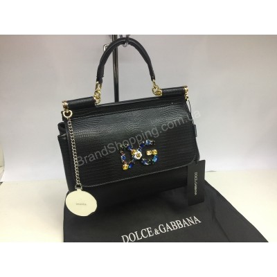 НОВИНКА!Сумочка женская Dolce&Gabbana  в черном цвете