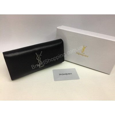 Оригинальный брендовый кошелек YSL из натуральной кожи 1577