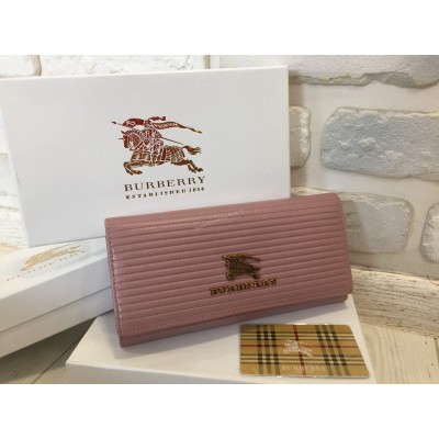 Кожаный кошелек Burberry black 0446