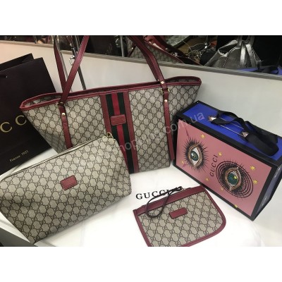 Женская сумочка от мирового бренда Gucci Lux 3в1 арт 1840