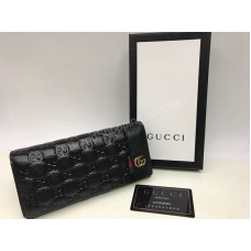 Шикарный женский кошелек Gucci из натуральной кожи 1589