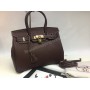 ХИТ сезона ! Стильная сумочка Hermes birkin  30см из натуральной кожи 1596