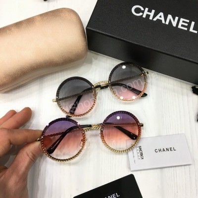 Солнцезащитные очки Chanel в полном комплекте арт 21509