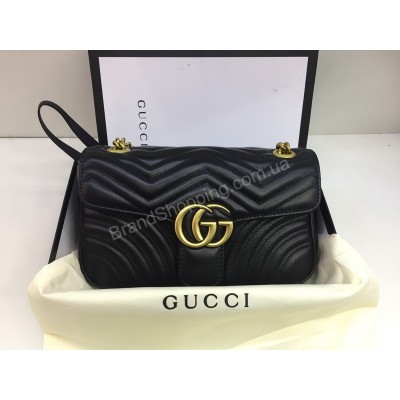 Сумка Gucci Lux из натуральной кожи  длина 27см 17271