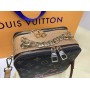 Сумка Louis Vuitton exclusive  в шикарном принте safari отделка беж 1843