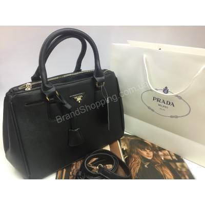Классика женская элегантная сумка Prada Saffiano Tote1466