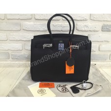 Кожаная сумка Hermes Birkin 0292s black