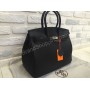 Кожаная сумка Hermes Birkin 0292s black