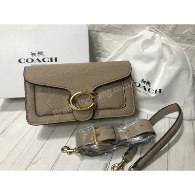 Сумочка женская Coach реплика в цвете беж арт 20618