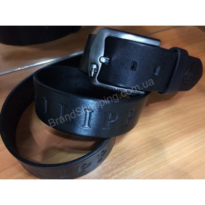 Кожаный ремень Philipp Plein 0818 ширина 4,5см