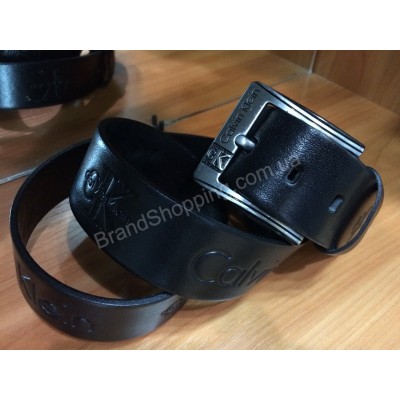 Кожаный ремень Calvin Klein Jeans 0823 ширина 4,5см