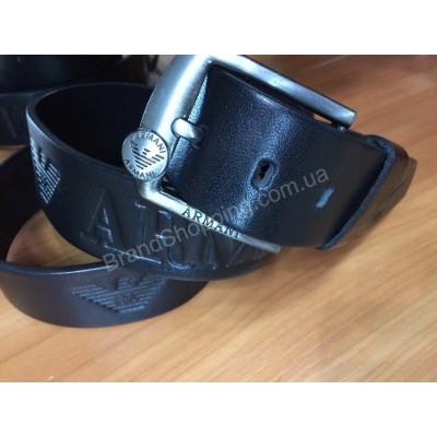 Кожаный ремень Armani Jeans 0824 ширина 4,5см