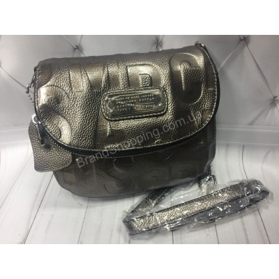 Стильная сумочка Marc Jacobs натуральная кожа в бронзовом цвете арт 20459 Стильная сумочка Marc Jacobs натуральная кожа в бронзовом цвете арт 20459