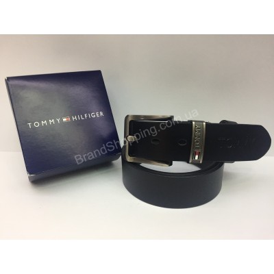 Ремень Tommy Hilfiger из натуральной  кожи в подарочной упаковке арт 20211