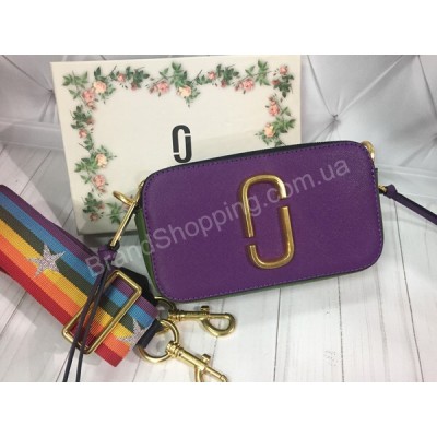 Стильная сумочка Marc Jacobs из натуральной кожи saffiano арт 20462