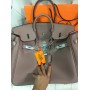 Классика Hermes Birkin реплика 35см в пудровом цвете арт 20465