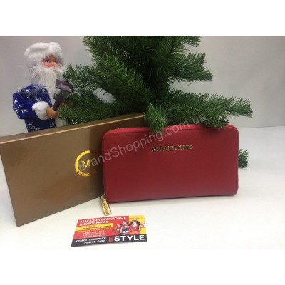 Кошелек Michael Kors Red в подарочной упаковке 0011s