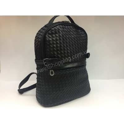 Стильный рюкзак Bottega копия класса ААА в черном цвете арт 20238