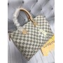 Сумка женская Louis Vuitton speedy в белой клетке арт 20474