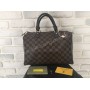 Сумка Louis Vuitton Speedy коричневая клетка Lux 0003s