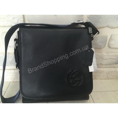 Мужская кожаная сумка Gucci 0018s