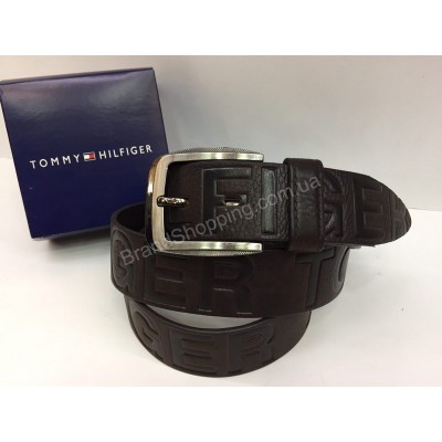 Стильный ремень Tommy Hilfiger  из натуральной кожи арт 20169