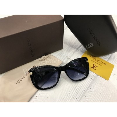 Стильные очки Louis Vuitton Lux черные  арт 20480