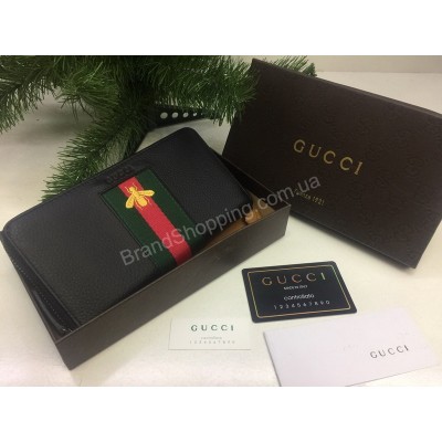 Оригинальный брендовый кошелек Gucci в подарочной упаковке 1706