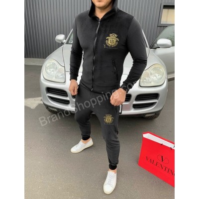 Мужской оригинальный костюм Billionaire Gol  велюр арт 20382